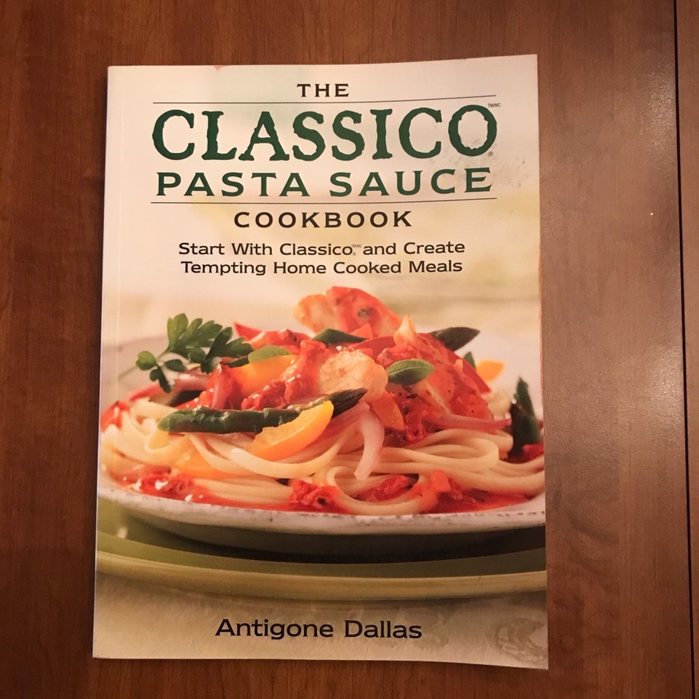 Classico Pasta Sauce cookbook